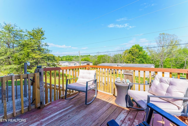 344 Johnson Farm Rd, Maynardville, TN 37807 - view of deck