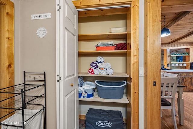 view of closet