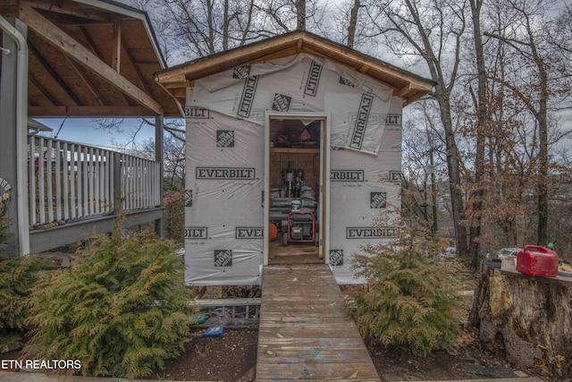 view of entrance to property