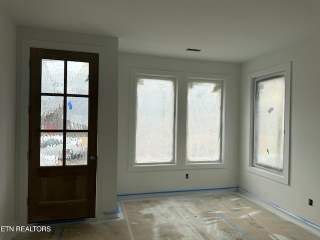 view of doorway to outside