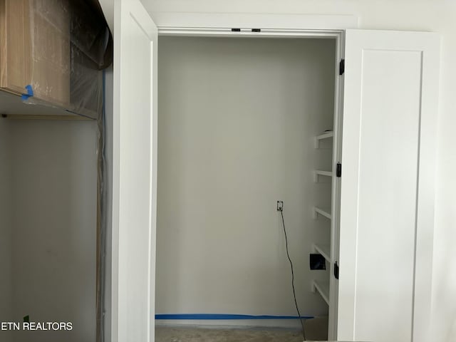 view of closet