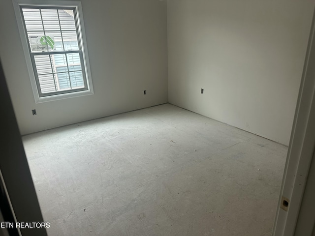 view of empty room