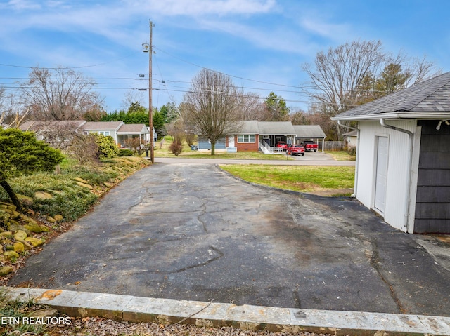 exterior space with driveway