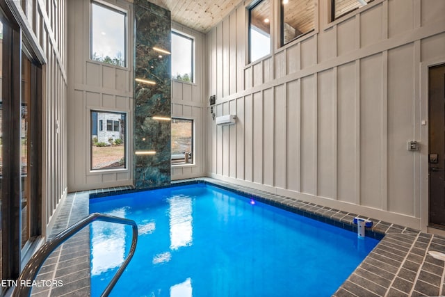 view of indoor pool