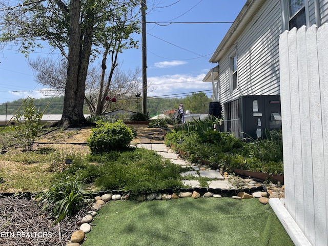 view of yard