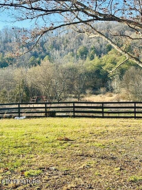 4637 Nails Creek Rd, Rockford, TN 37853 - view of yard featuring a rural view and fence