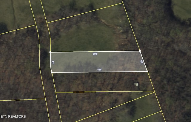 1620 Anna Maria Ln, Cookeville, TN 38501 - map of property location with property parcel outlined