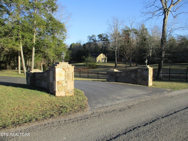 view of road