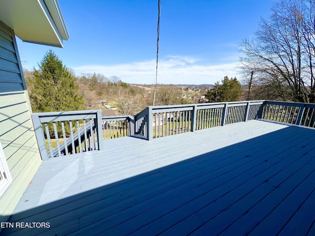 view of deck