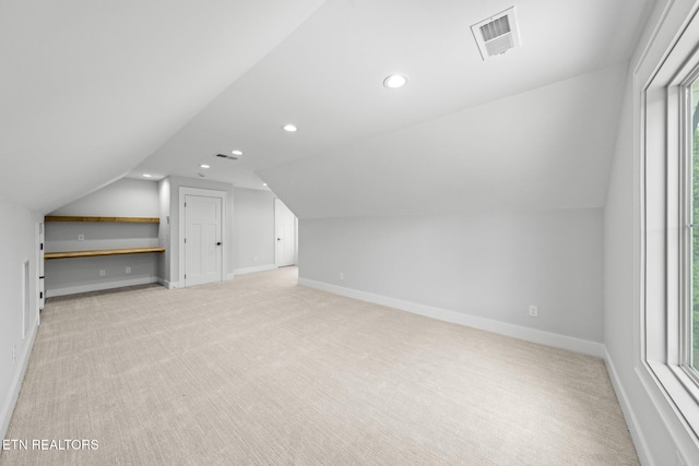 113 Nuhya Way, Loudon, TN 37774 - bonus room featuring vaulted ceiling, light colored carpet, and recessed lighting