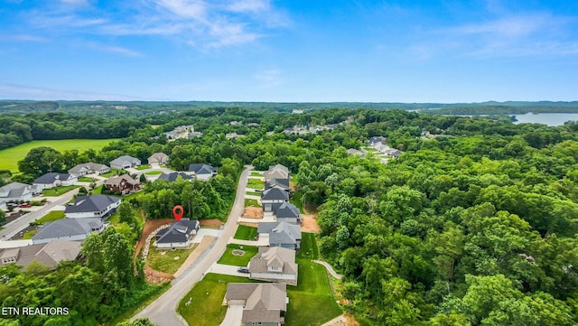 113 Nuhya Way, Loudon, TN 37774 - aerial view of residential area with a forest and a large body of water