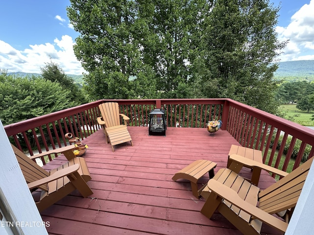 view of deck