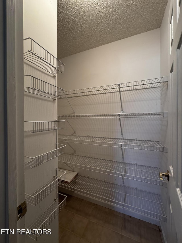 view of storage area