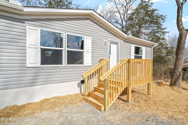 view of property entrance