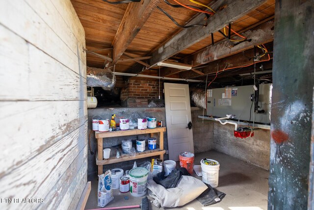 717 N Charles Seivers Blvd, Clinton, TN 37716 - view of unfinished basement