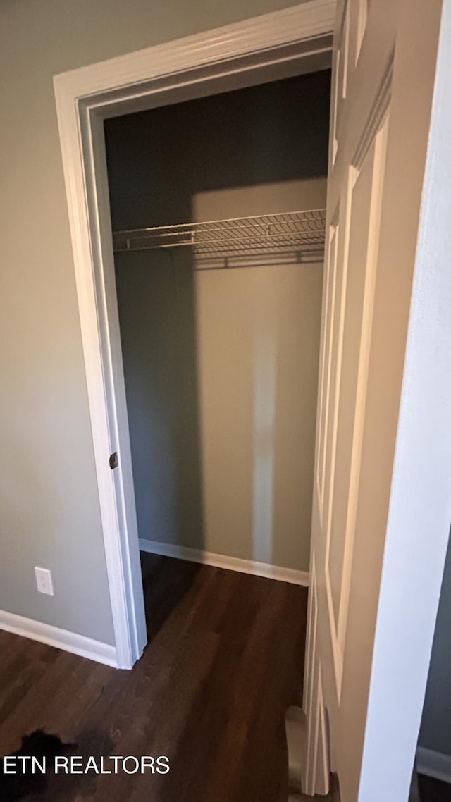 view of closet