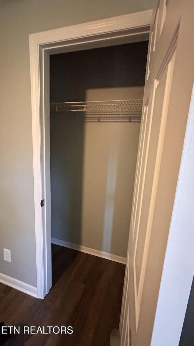 view of closet