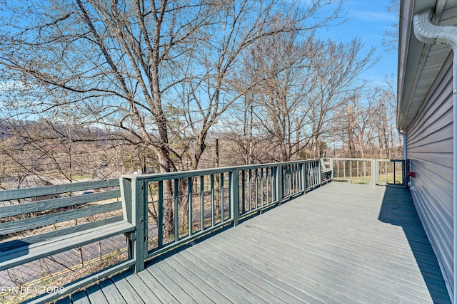 view of deck