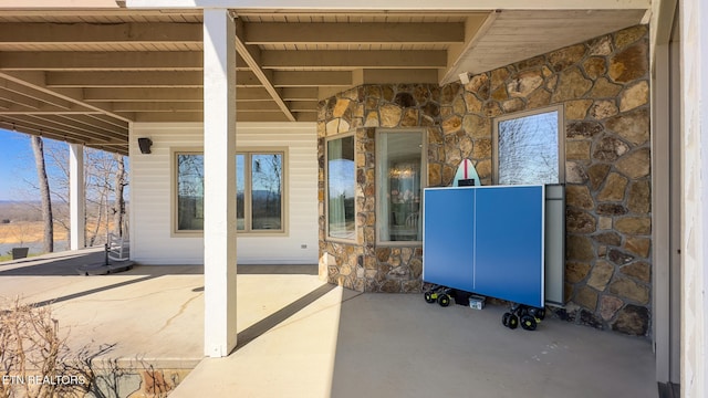 view of patio