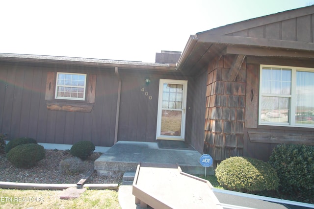 view of property entrance