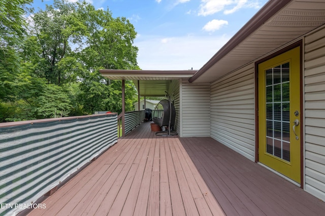 1301 Chert Pit Rd, Knoxville, TN 37923 - view of deck