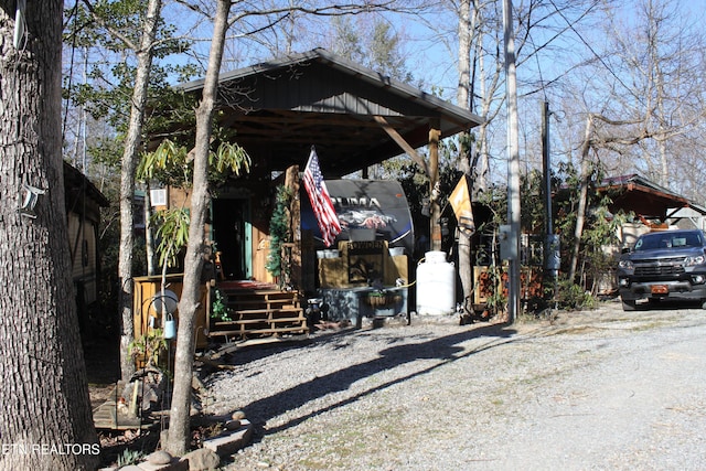 299 Harmony Way, Cosby, TN 37722 - view of outbuilding with a carport