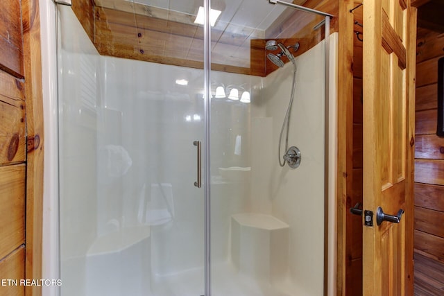 full bath featuring a stall shower