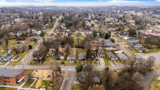 drone / aerial view featuring a residential view