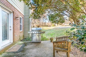 8836 Nubbin Ridge Rd, Knoxville, TN 37923 - view of patio with area for grilling