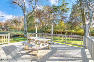 8836 Nubbin Ridge Rd, Knoxville, TN 37923 - deck with outdoor dining area