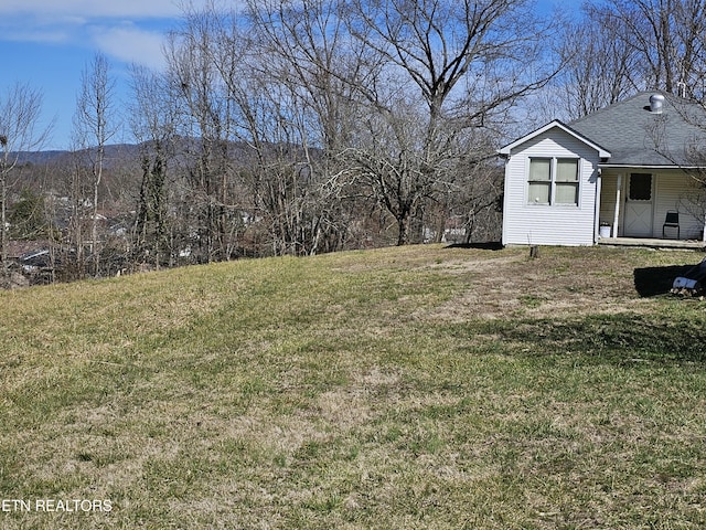 view of yard