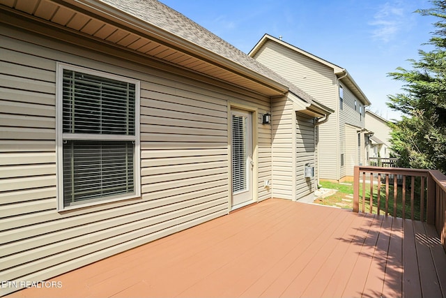 view of deck