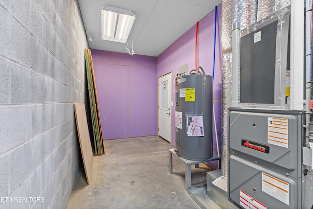 285 Redwood Dr, Dandridge, TN 37725 - utilities featuring electric water heater and heating unit