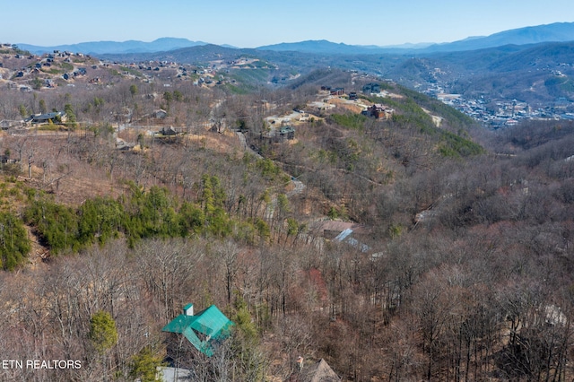 940 Stans Rd, Gatlinburg, TN 37738 - bird's eye view with a mountain view