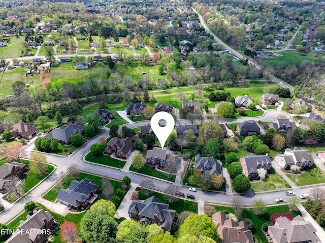 231 Gwinhurst Rd, Knoxville, TN 37934 - bird's eye view with a residential view
