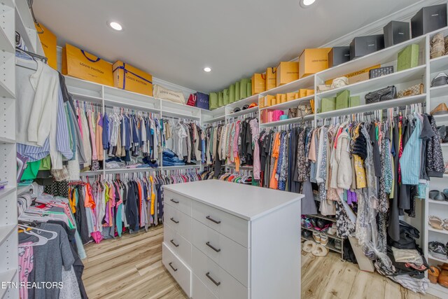 231 Gwinhurst Rd, Knoxville, TN 37934 - walk in closet with wood finished floors