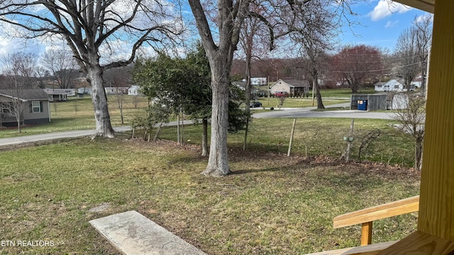 view of yard