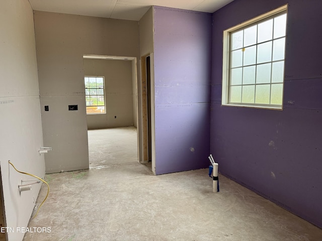 view of unfurnished room