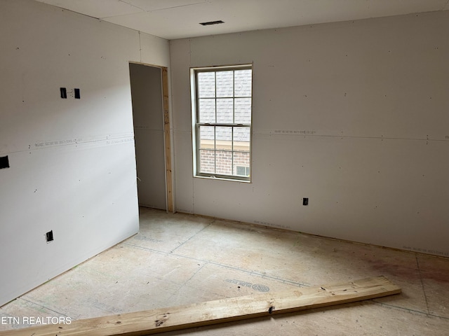 view of empty room