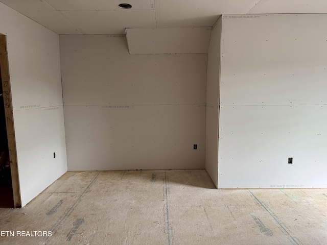 view of empty room