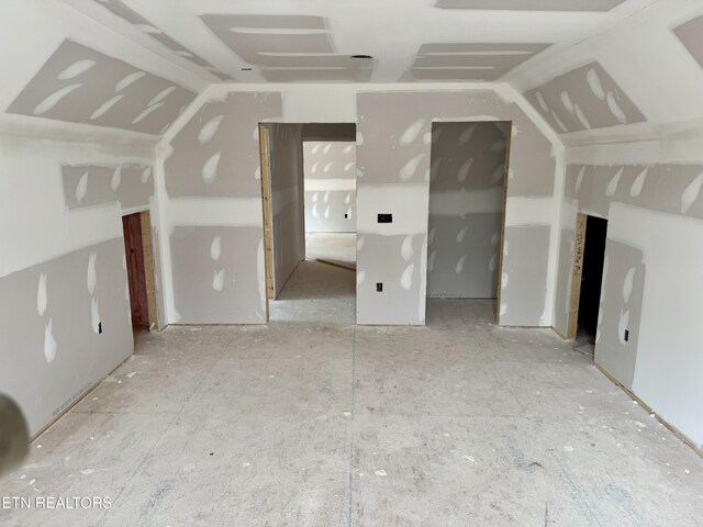 view of additional living space