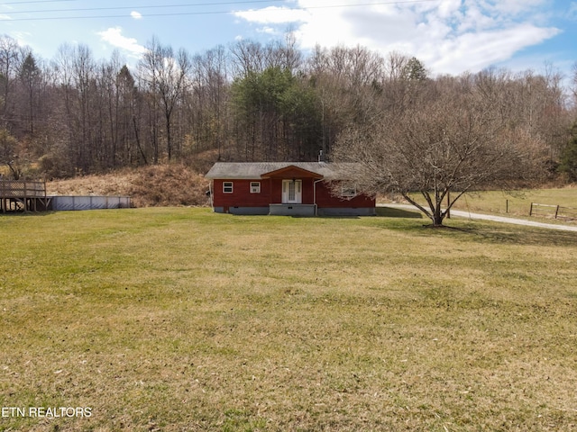 4662 Baker Hwy, Huntsville, TN 37756 - view of yard