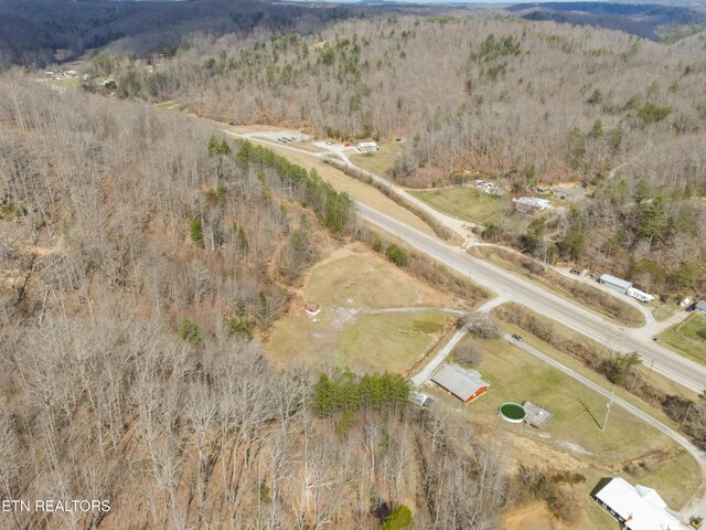 4662 Baker Hwy, Huntsville, TN 37756 - birds eye view of property with a view of trees and a rural view