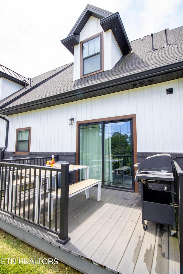 418 Fleeta Williams Way, Sevierville, TN 37862 - view of wooden terrace