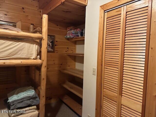 view of storage room