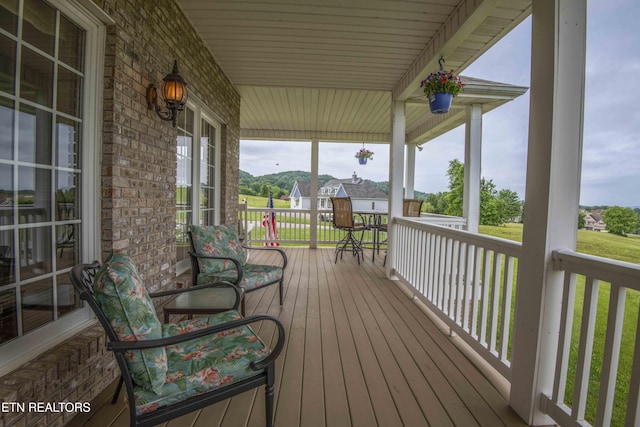 107 Sunny St, Sharps Chapel, TN 37866 - view of wooden porch