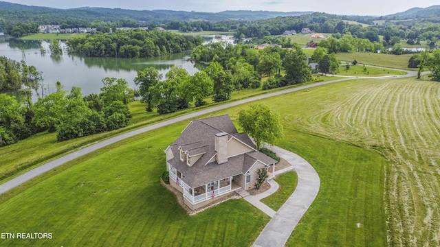 107 Sunny St, Sharps Chapel, TN 37866 - view from above of property featuring a large body of water