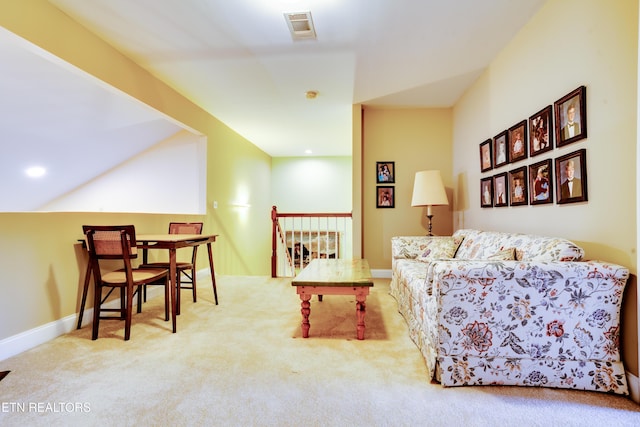 1120 Treymour Way, Knoxville, TN 37922 - carpeted living room featuring visible vents and baseboards