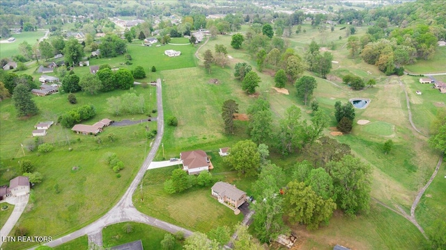 drone / aerial view