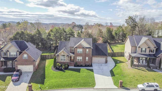 1312 Fox Ridge Dr, Powell, TN 37849 - aerial view